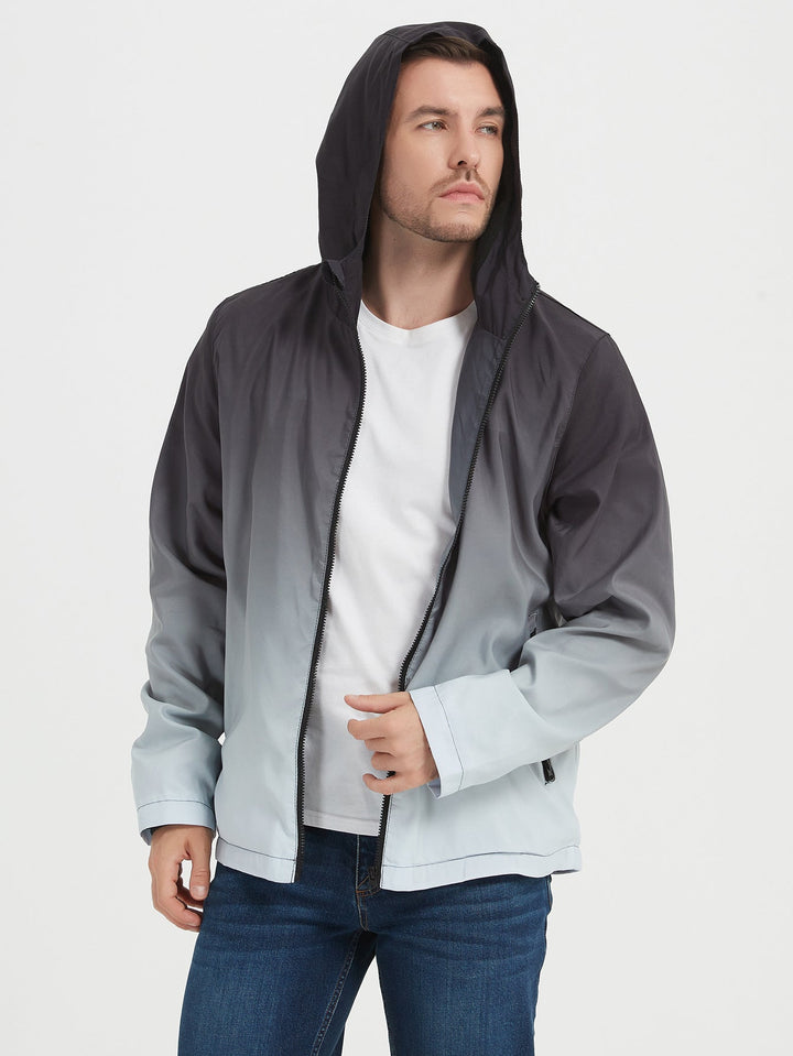 Men’s Hooded Raincoat – Waterproof, Windproof Outdoor Mountaineering Jacket