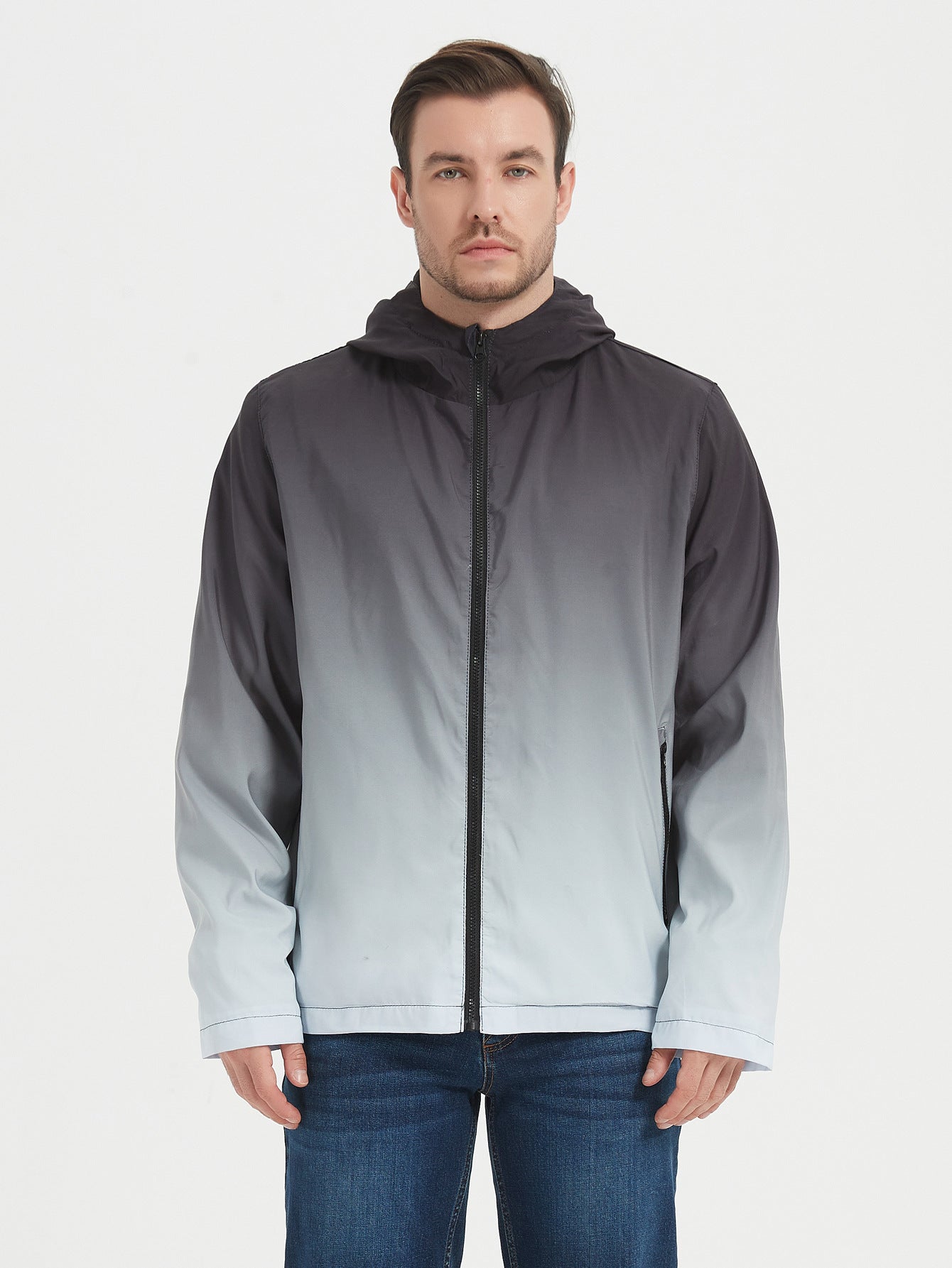 Men’s Hooded Raincoat – Waterproof, Windproof Outdoor Mountaineering Jacket