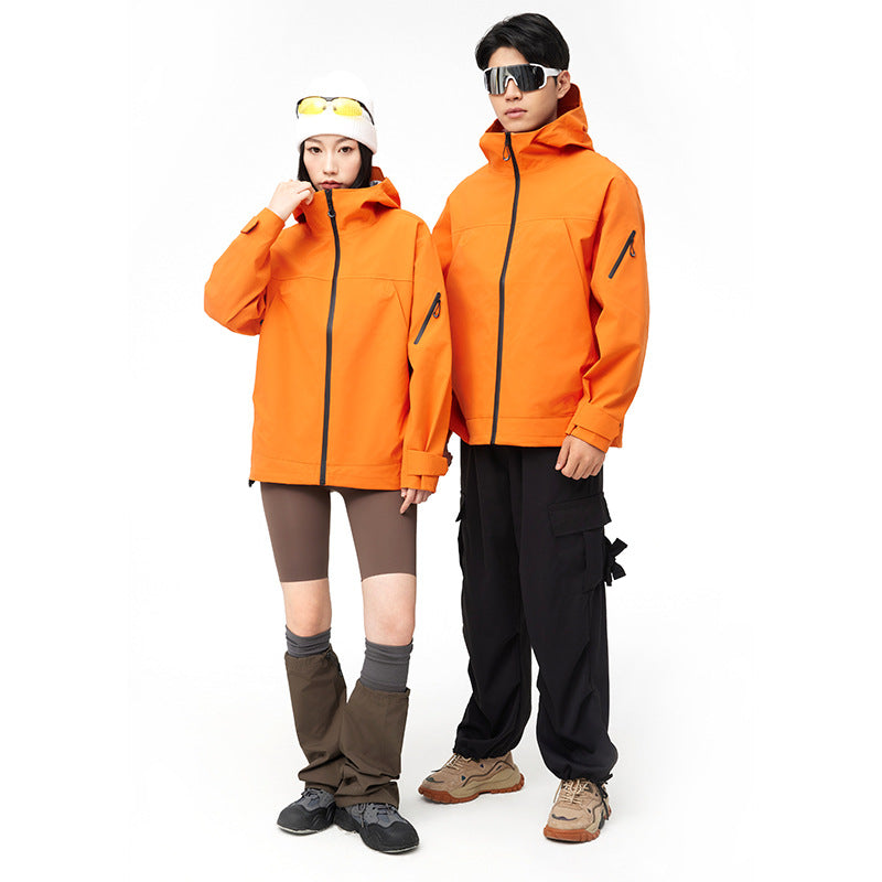 Mountain Hard Shell Jacket – Waterproof, Windproof, Breathable Outdoor Mountaineering