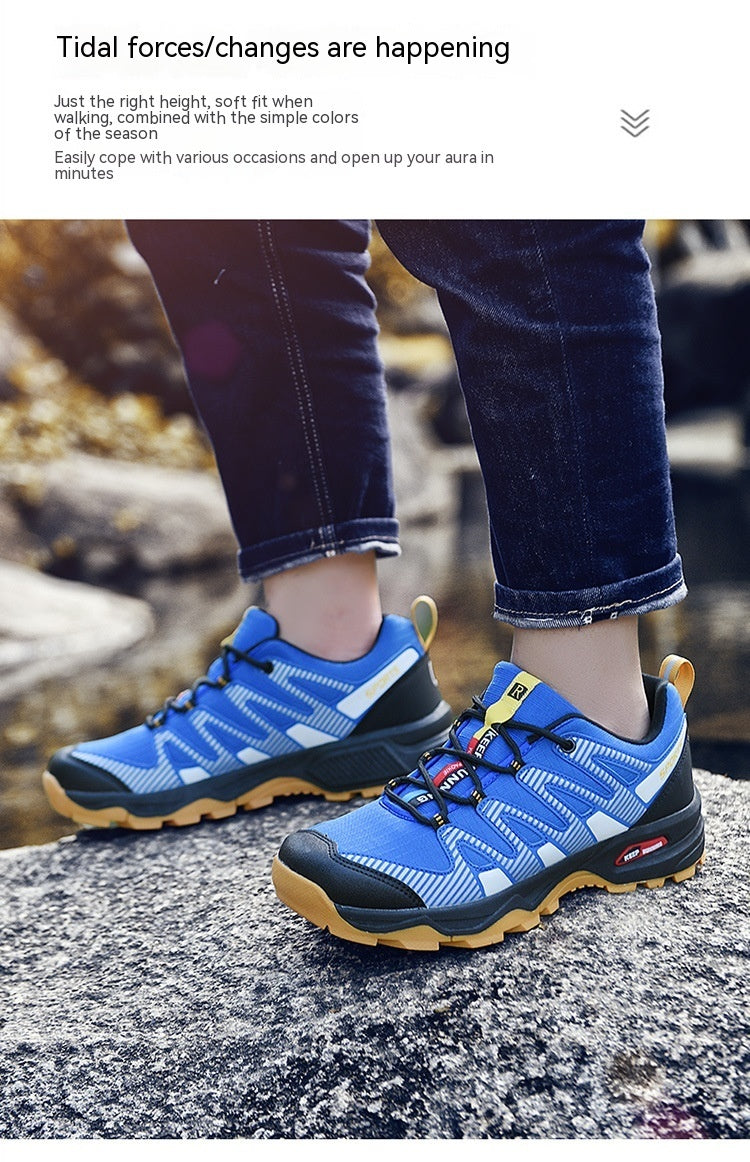 Plus Size Men’s Trendy Off-Road Outdoor Climbing Boots