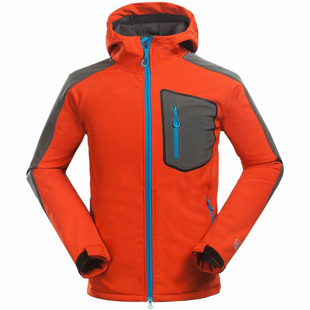 Men’s Outdoor Mountaineering Soft Shell Jacket