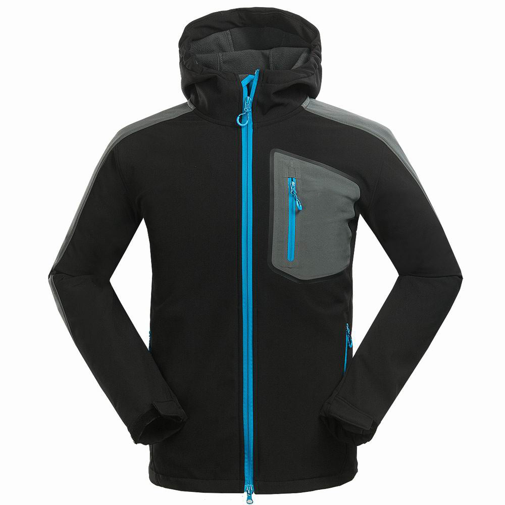 Men’s Outdoor Mountaineering Soft Shell Jacket