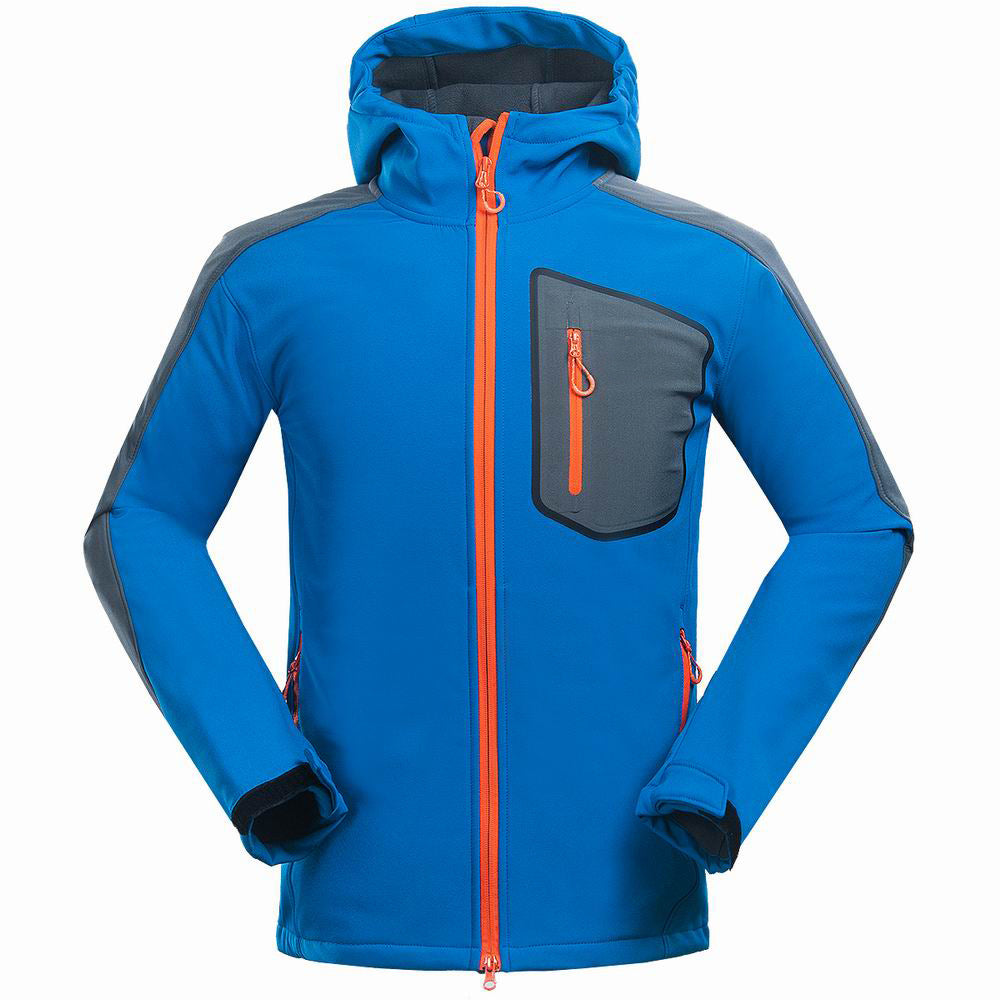 Men’s Outdoor Mountaineering Soft Shell Jacket