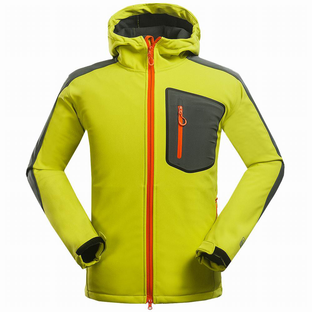 Men’s Outdoor Mountaineering Soft Shell Jacket
