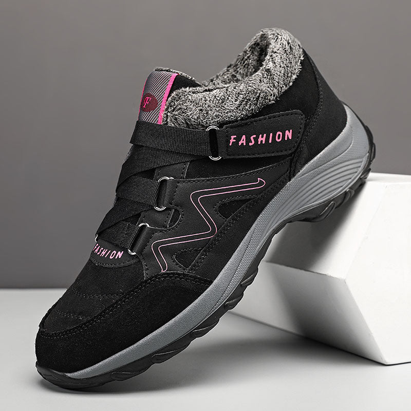 Women’s Snow Boots – Fleece Lined Thermal Plus Size Shoes