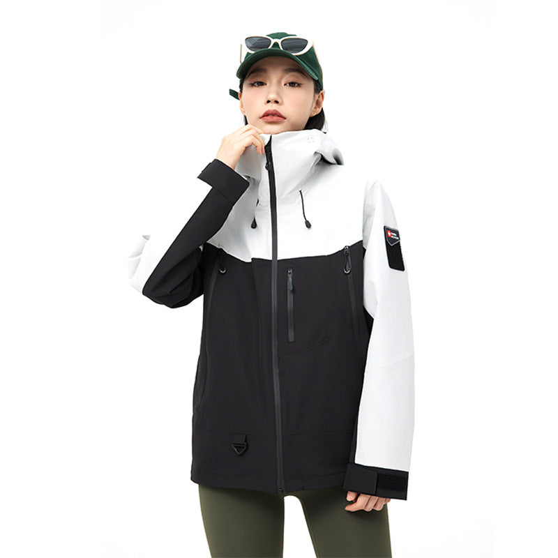 Autumn Winter Outdoor Jacket – Waterproof, Warm for Couples’ Activities