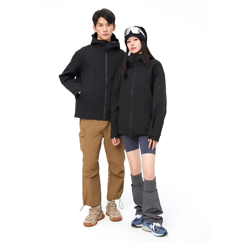 Mountain Hard Shell Jacket – Waterproof, Windproof, Breathable Outdoor Mountaineering