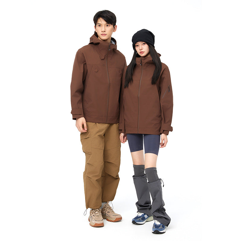 Mountain Hard Shell Jacket – Waterproof, Windproof, Breathable Outdoor Mountaineering