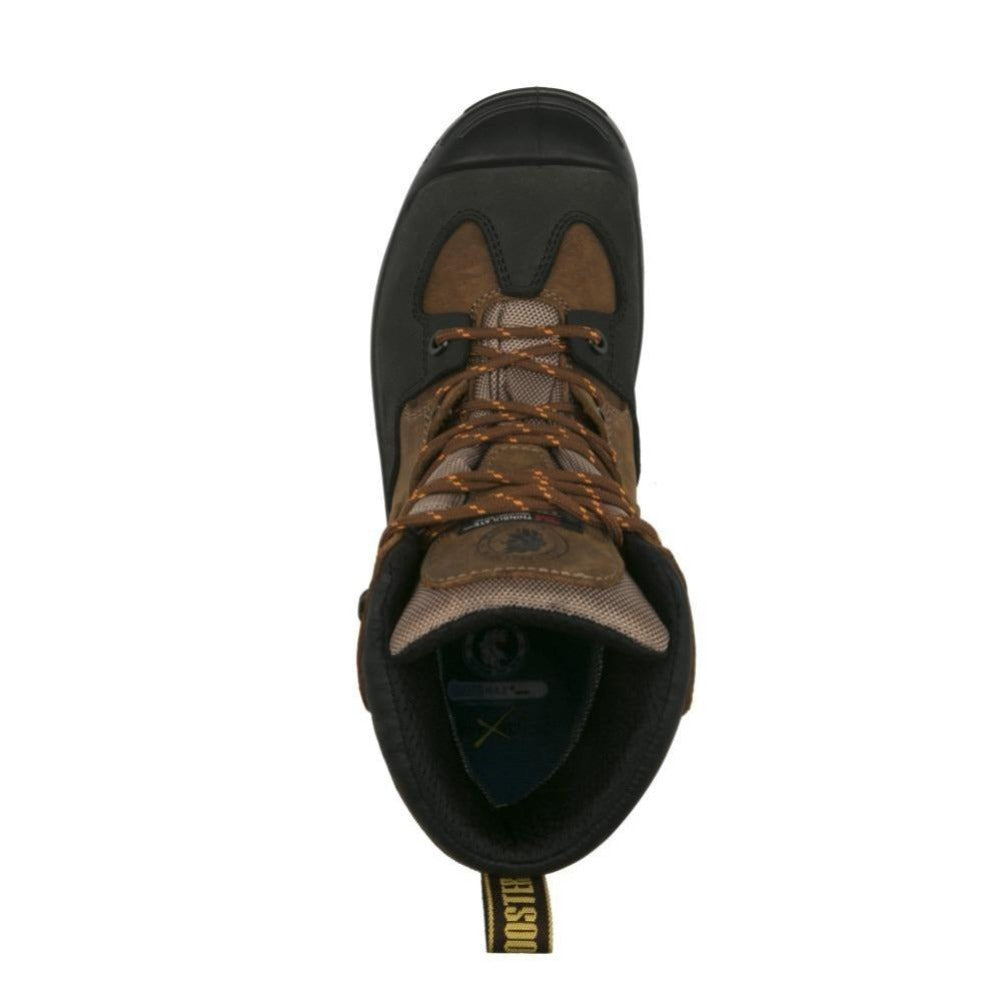 Brown 6-Inch Waterproof Safety Toe Leather Work Boots – AK669