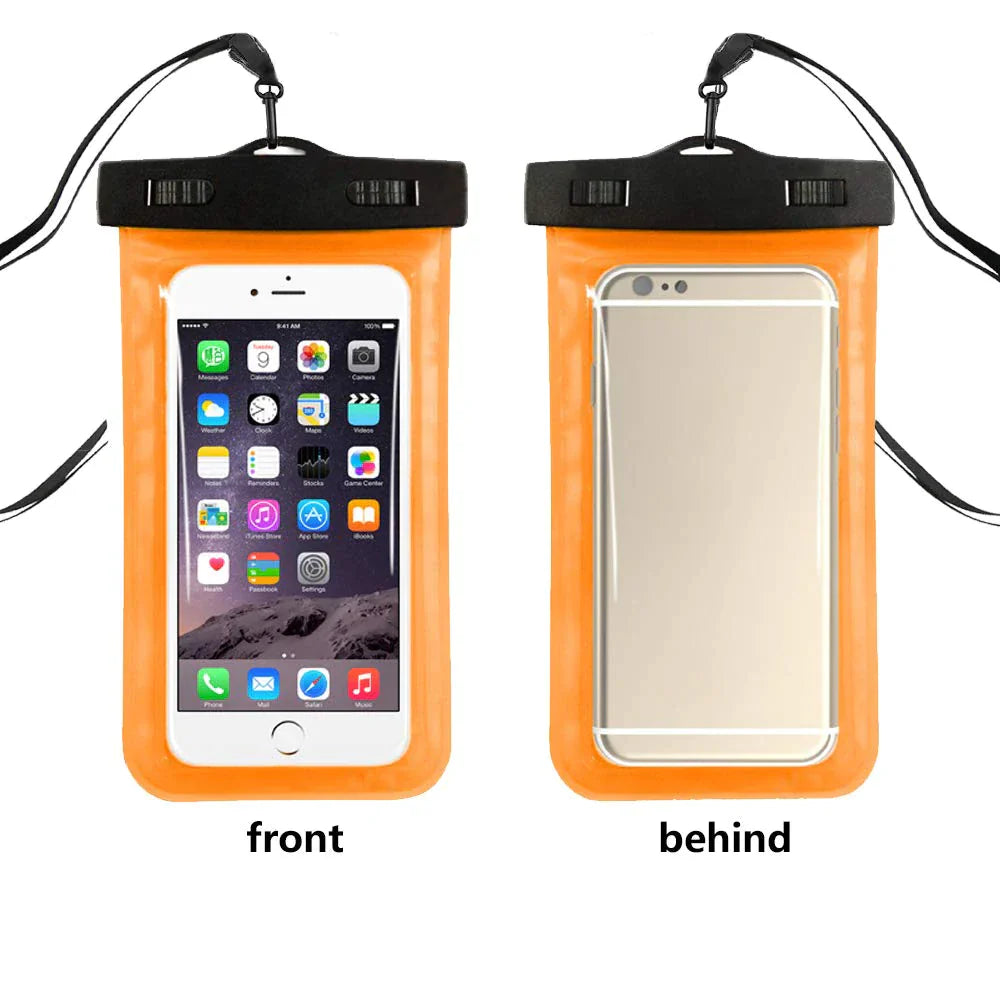 3-Pack Waterproof Floating Phone Pouch – Universal Dry Bag Case for iPhone & Samsung (Beach, Swimming & Water Sports)