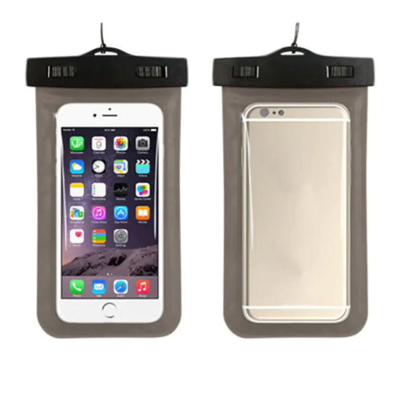 3-Pack Waterproof Floating Phone Pouch – Universal Dry Bag Case for iPhone & Samsung (Beach, Swimming & Water Sports)