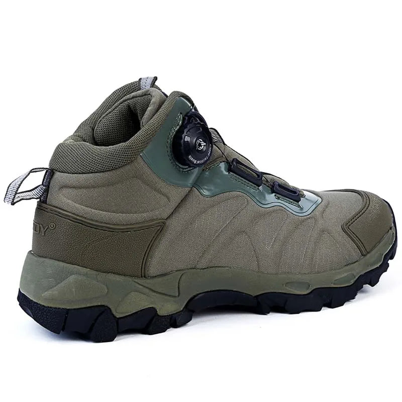 Men’s Outdoor Hiking Boots – Waterproof Autumn/Winter Trail Boots for Trekking, Work & Cold Weather