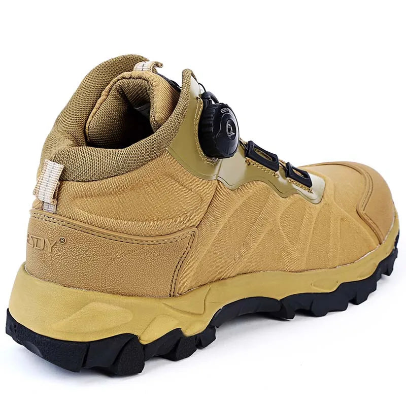 Men’s Outdoor Hiking Boots – Waterproof Autumn/Winter Trail Boots for Trekking, Work & Cold Weather