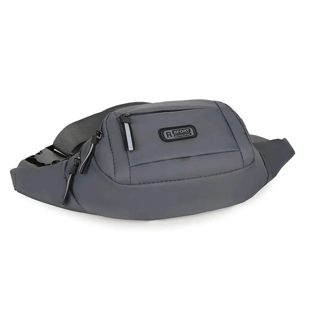 Large Capacity Anti-Theft Sling Bag for Men – Waterproof Nylon Chest Pack & Waist Bag for Travel, Sports & Everyday Carry