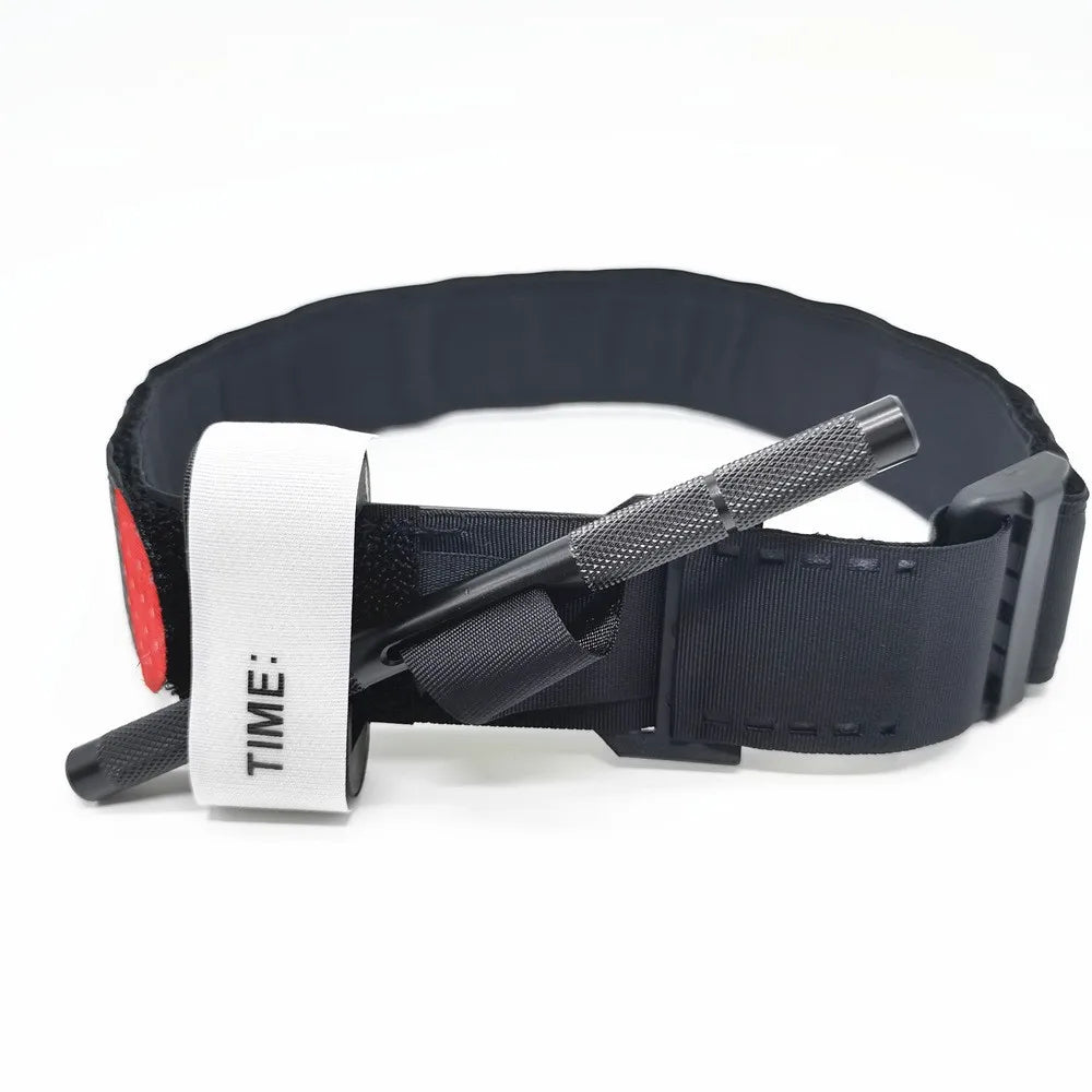 Tactical Combat Tourniquet – Emergency Medical Trauma Strap with Spinning Windlass for Survival, Hiking & Outdoor Exploration