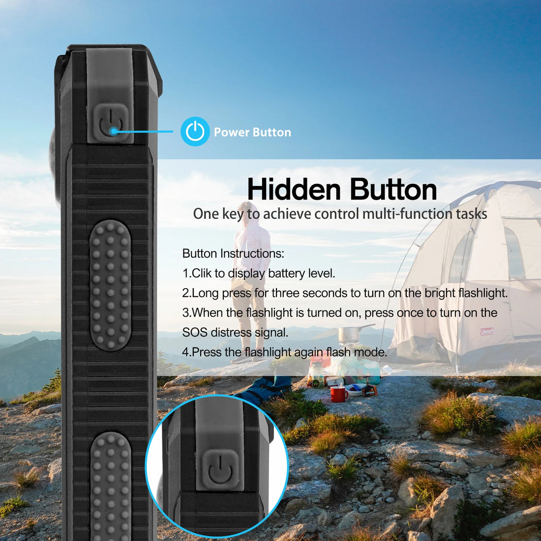 30000mAh Solar Power Bank – Fast Charging Portable Charger with Dual USB & LED Flashlight for iPhone, Samsung & Tablets