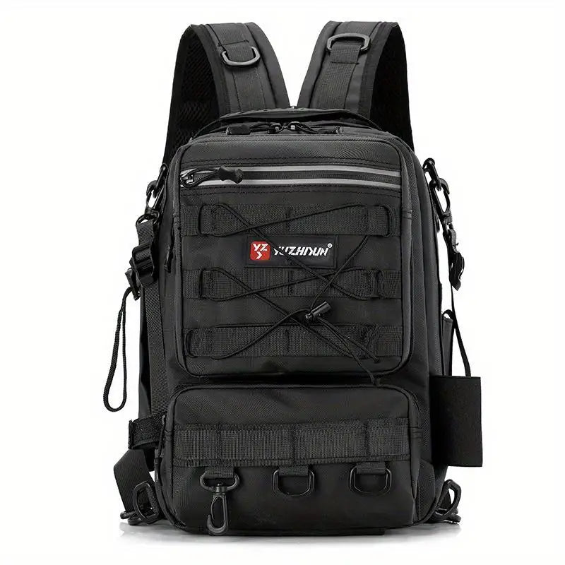 Multi-Functional Fishing Tackle Backpack – Large Capacity Waterproof Lure Bag with Gear Storage & Hanging System