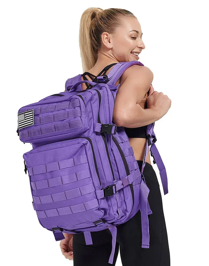Tactical Backpack – Large Capacity 3-Day Outdoor Rucksack for Hiking, Camping & Travel