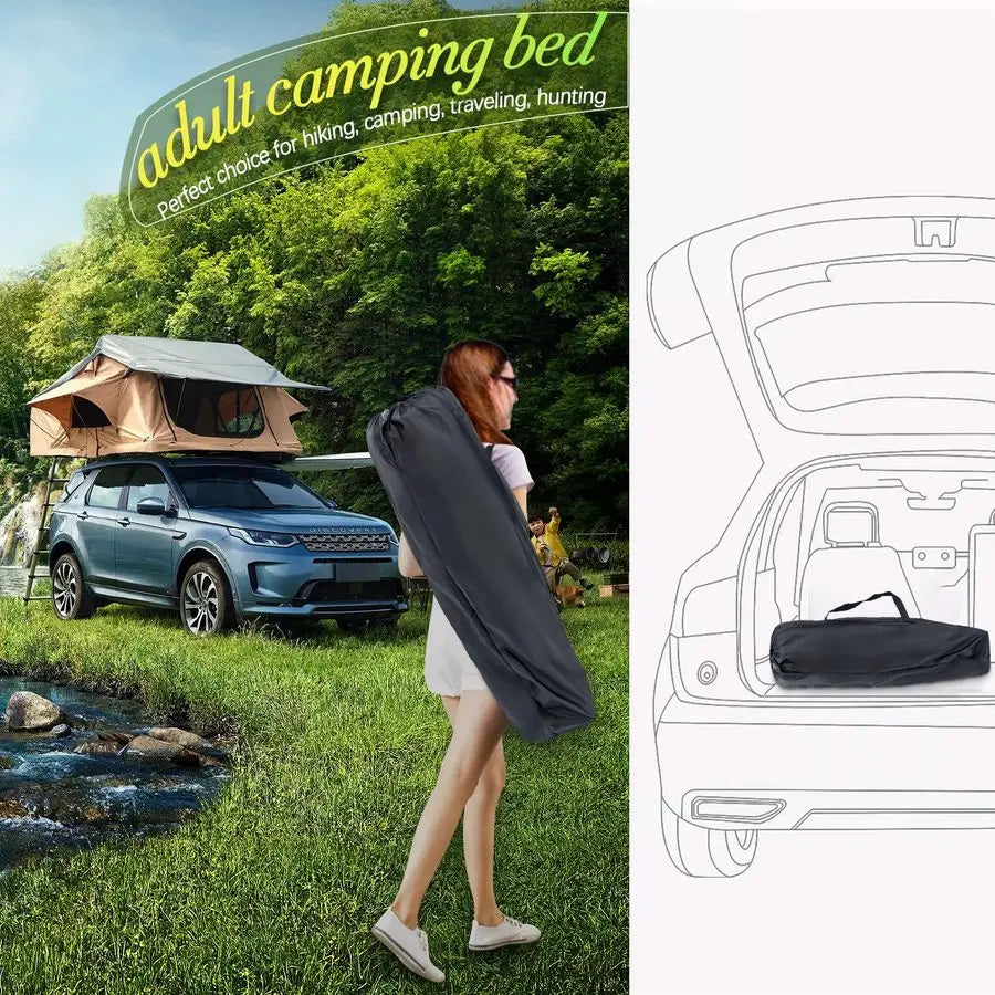 Ultralight Inflatable Camping Sleeping Pad with Built-in Pump & Pillow – Compact Air Mattress for Hiking, Backpacking & Travel
