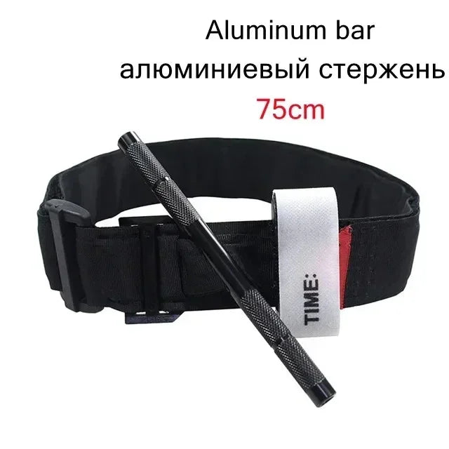 Tactical Aluminum Tourniquet with Rotary Pressure System – Military-Grade First Aid Survival Gear for Hiking, Camping & Emergency Rescue (MOLLE Compatible)
