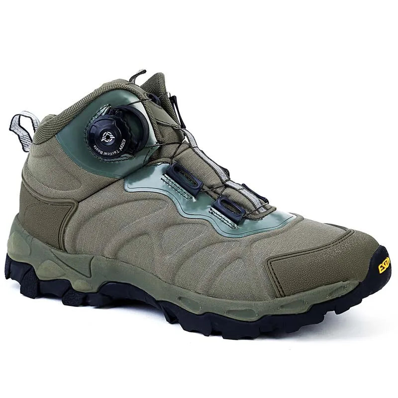 Men’s Outdoor Hiking Boots – Waterproof Autumn/Winter Trail Boots for Trekking, Work & Cold Weather