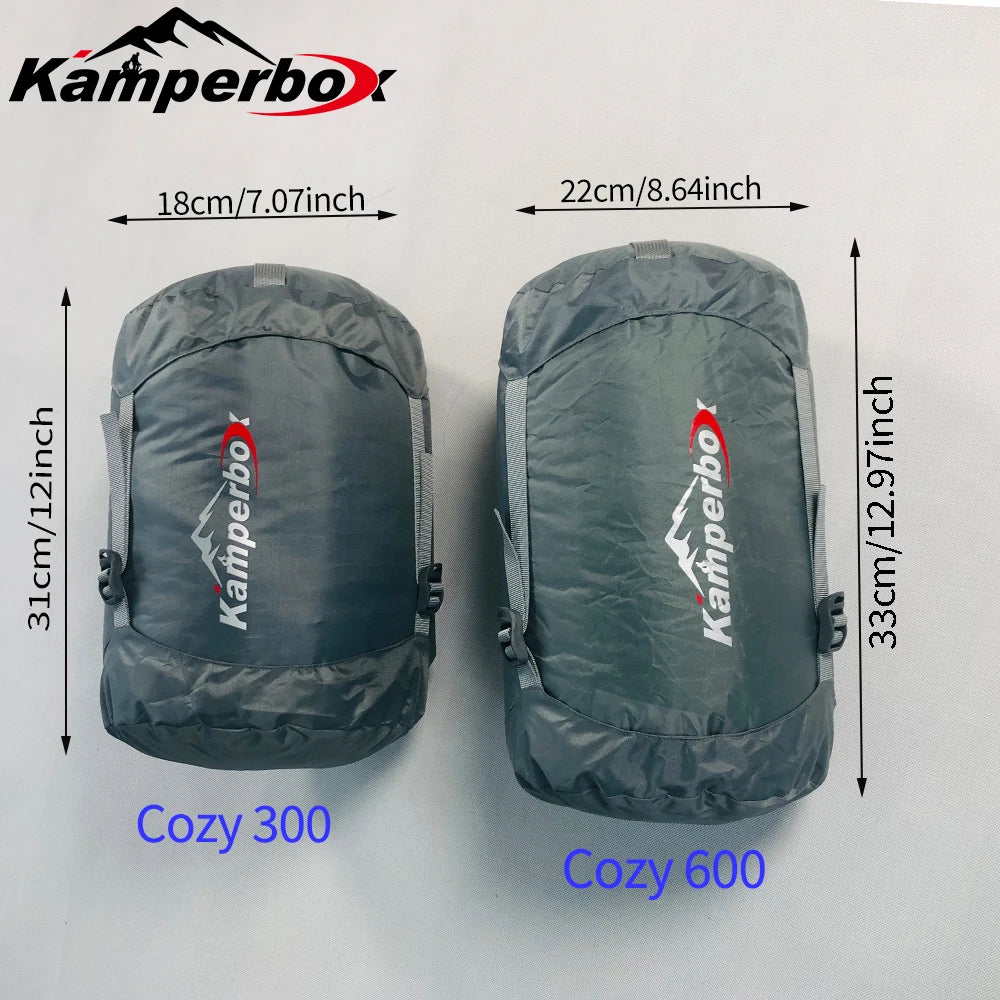 Kamperbox Ultralight Down Sleeping Bag – Warm Winter Camping Sleeping Bag for Backpacking & Outdoor Adventures