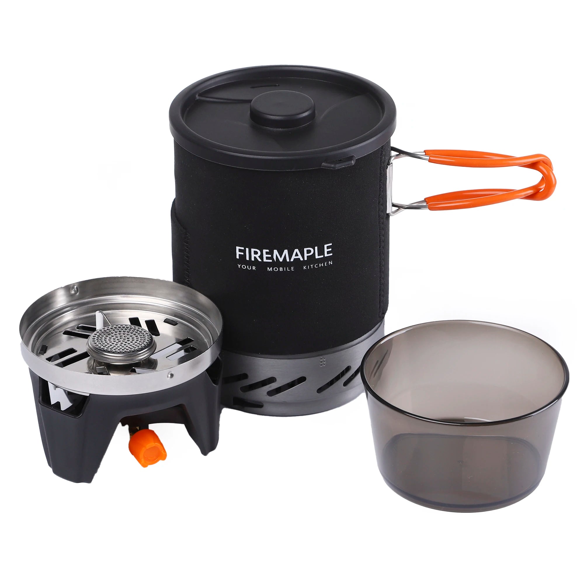 Fire-Maple Star X1 Camping Stove System (FMS-X1) – Portable Backpacking Gas Stove with Heat Exchanger Pot & Bowl