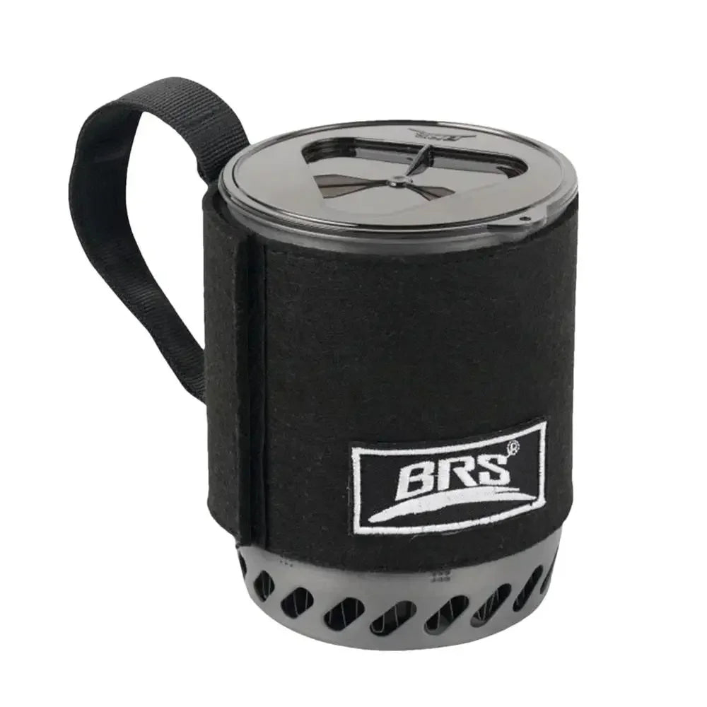 Jet Boil Style Camping Stove with Heat Exchanger – Portable Gas Backpacking Burner & Cooking Pot System