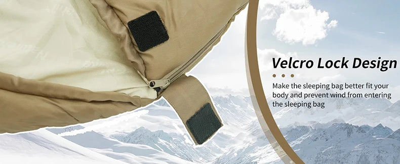 Naturehike MJ300/MJ600 Mummy Sleeping Bag – Ultra-Warm Winter Cotton Sleeping Bag for Camping & Indoor Use