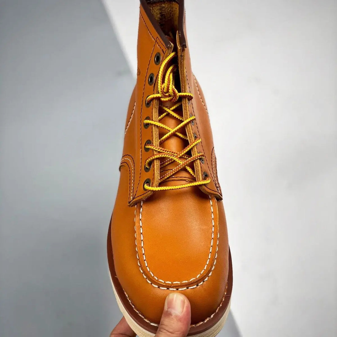 Retro Men’s Leather Work Boots – High-Top Motorcycle & Classic Combat Boots, Durable Lace-Up Outdoor & Casual Footwear