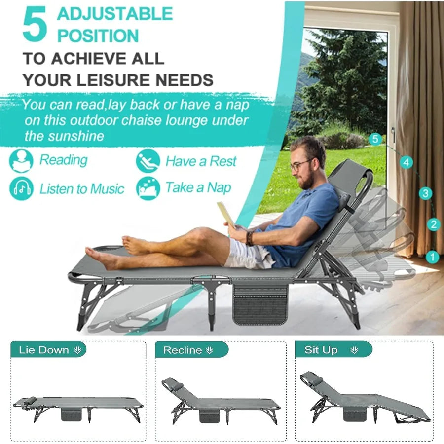 Camping Cot for Adults Heavy Duty Adjustable Bed for Sleeping Adjustable DoubleLayer 1200D with Mattress Carrying Bag for Home