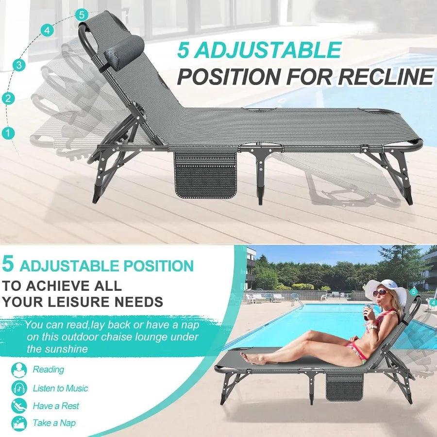 Camping Cot for Adults Heavy Duty Adjustable Bed for Sleeping Adjustable DoubleLayer 1200D with Mattress Carrying Bag for Home