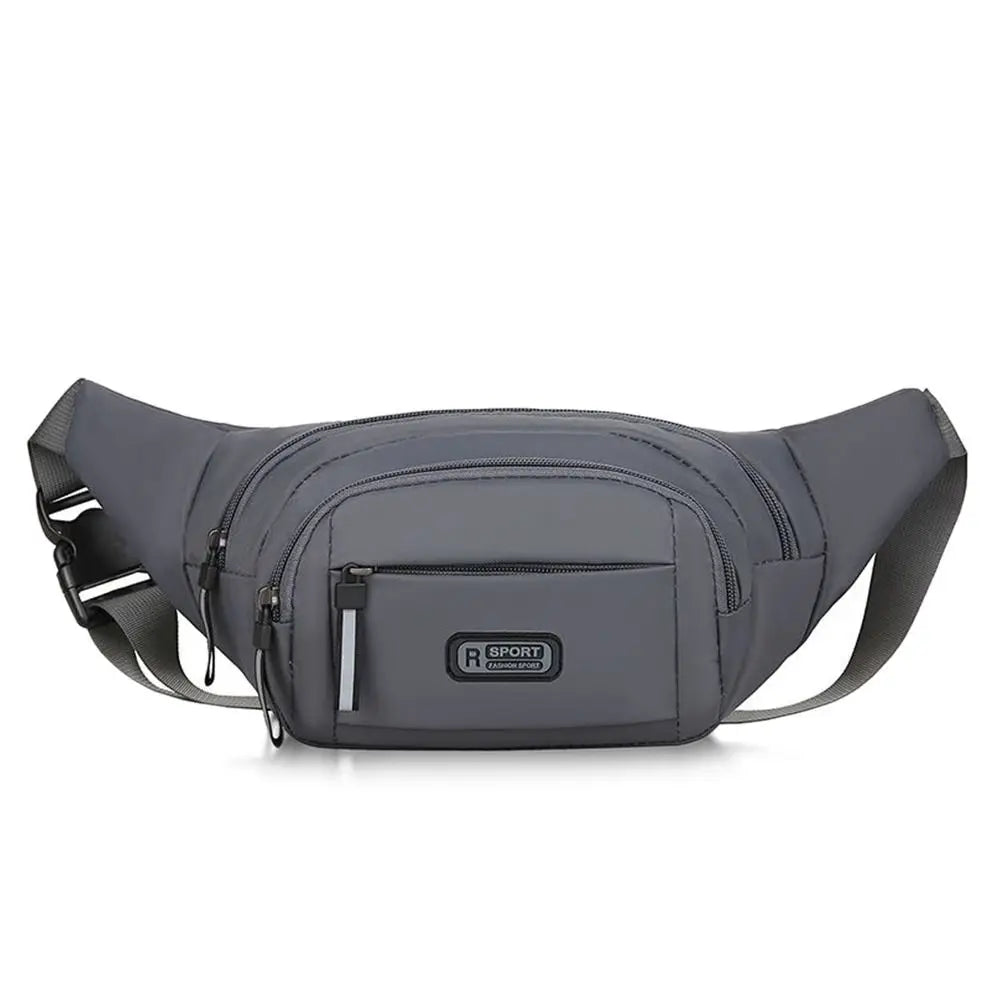 Large Capacity Anti-Theft Sling Bag for Men – Waterproof Nylon Chest Pack & Waist Bag for Travel, Sports & Everyday Carry