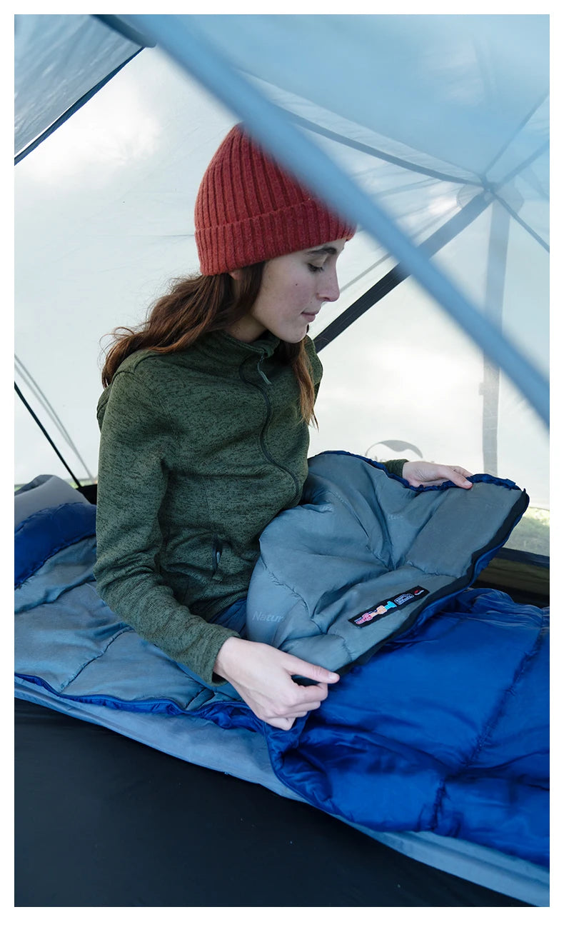 Naturehike MJ300/MJ600 Mummy Sleeping Bag – Ultra-Warm Winter Cotton Sleeping Bag for Camping & Indoor Use