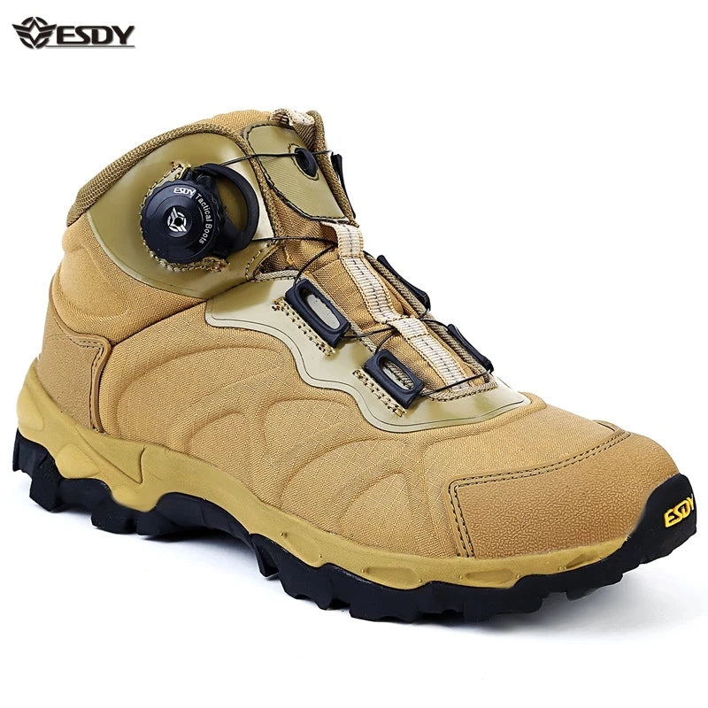 Men’s Outdoor Hiking Boots – Waterproof Autumn/Winter Trail Boots for Trekking, Work & Cold Weather