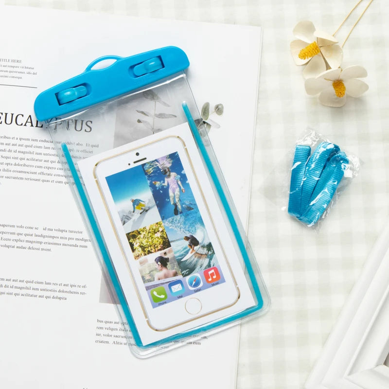 Universal Waterproof Phone Case – Underwater Protective Pouch for iPhone & Samsung (Swimming, Beach & Travel)
