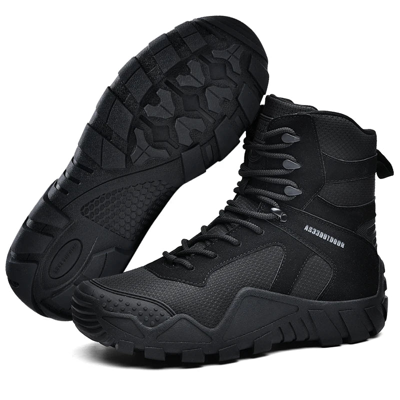 Men’s Waterproof Hiking Boots – Lightweight Durable Outdoor Work & Trail Shoes