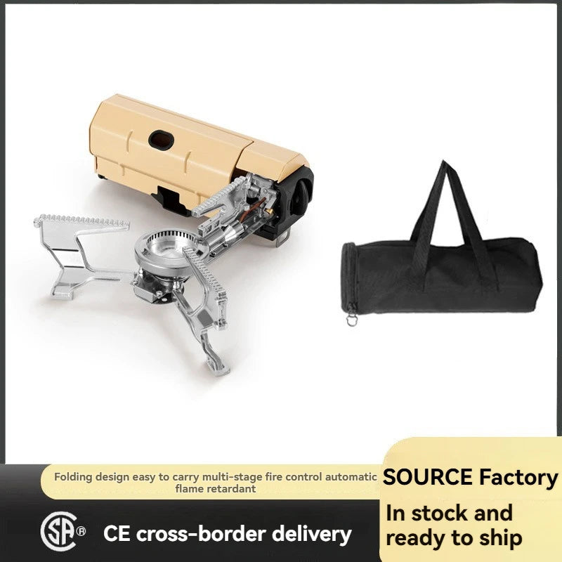 2670W Portable Camping Gas Stove – Folding Cassette Burner for Outdoor Cooking, Picnic & Travel