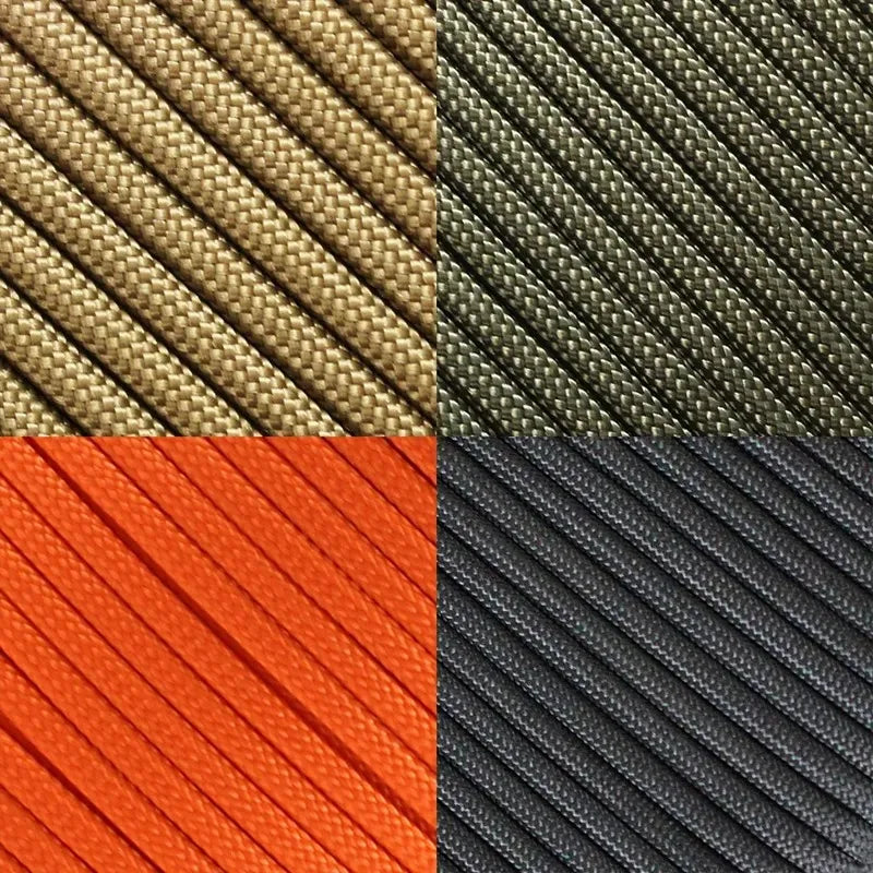 550 Paracord 7-Core Survival Rope (5–30M, 4mm) – Heavy-Duty Outdoor Cord for Camping, Hiking & Emergency Use