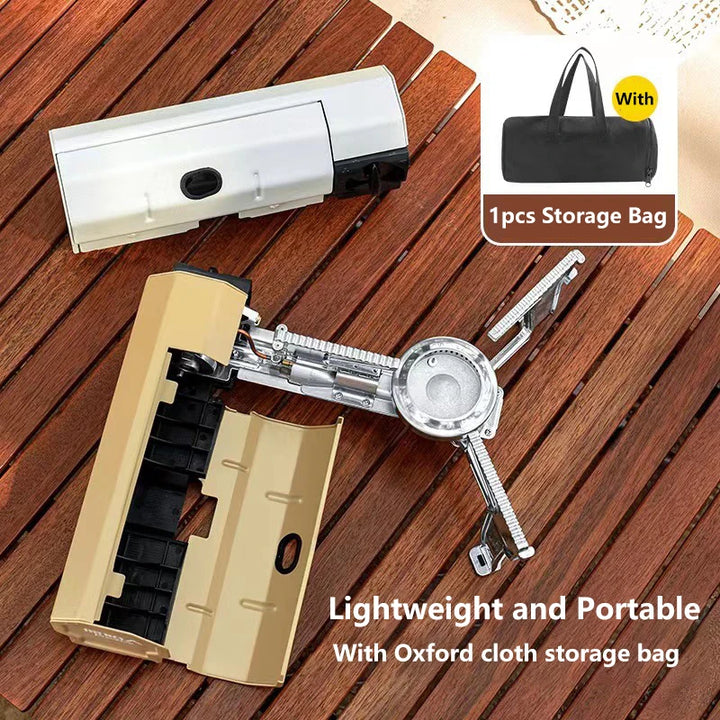 2600W Portable Camping Cassette Stove – Folding Butane Gas Burner for Outdoor Cooking, Hiking & Picnics
