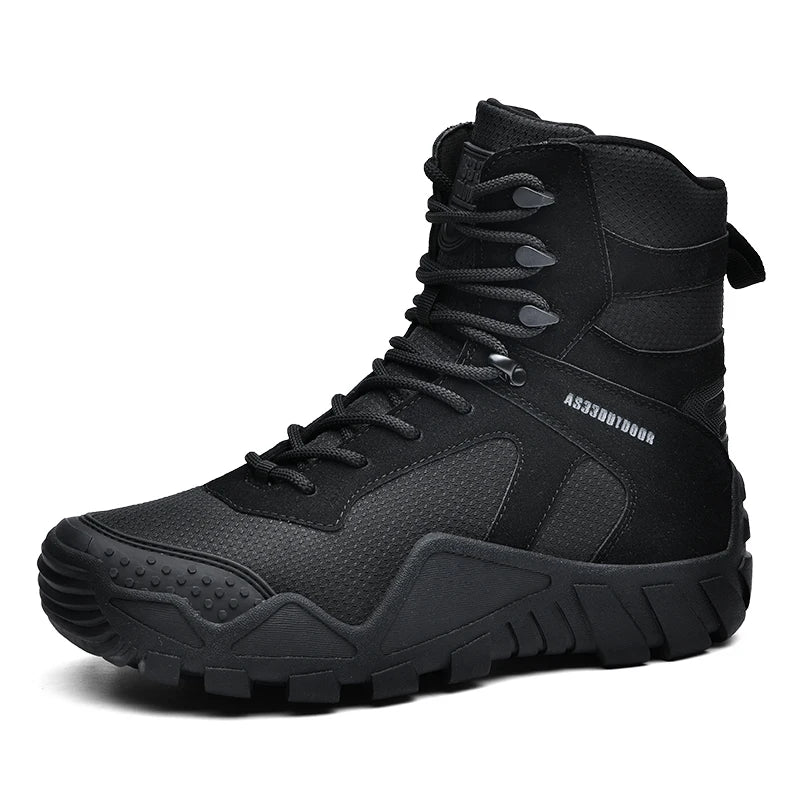 Men’s Waterproof Hiking Boots – Lightweight Durable Outdoor Work & Trail Shoes