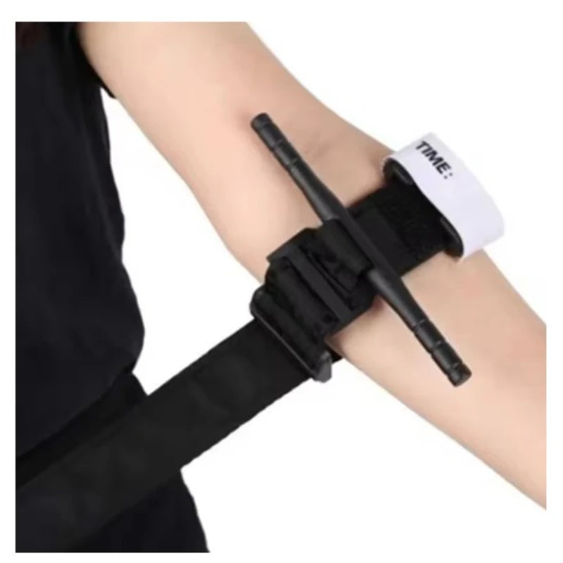 Tactical Combat Tourniquet – Emergency Medical Trauma Strap with Spinning Windlass for Survival, Hiking & Outdoor Exploration