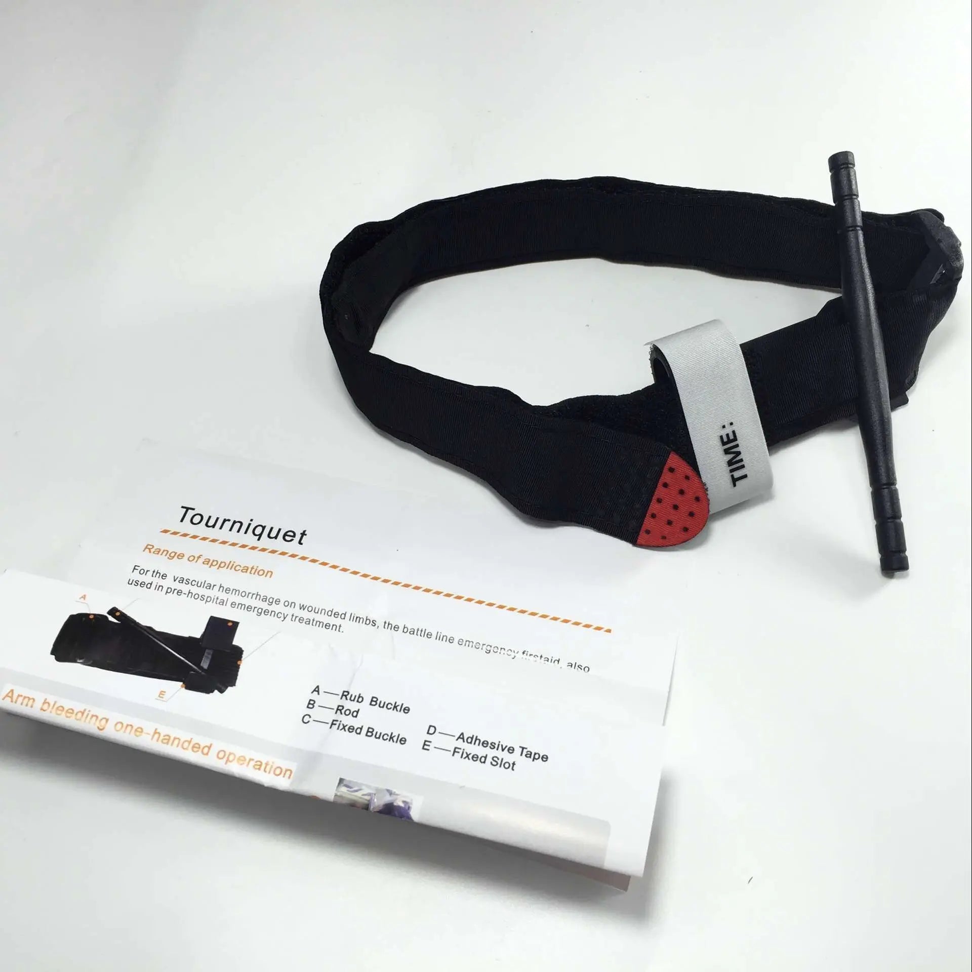Tactical Combat Tourniquet – Emergency Medical Trauma Strap with Spinning Windlass for Survival, Hiking & Outdoor Exploration