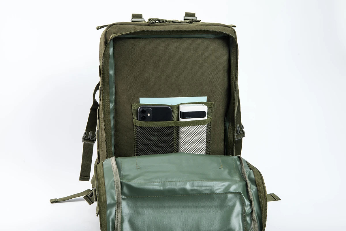 Tactical Backpack – Large Capacity 3-Day Outdoor Rucksack for Hiking, Camping & Travel