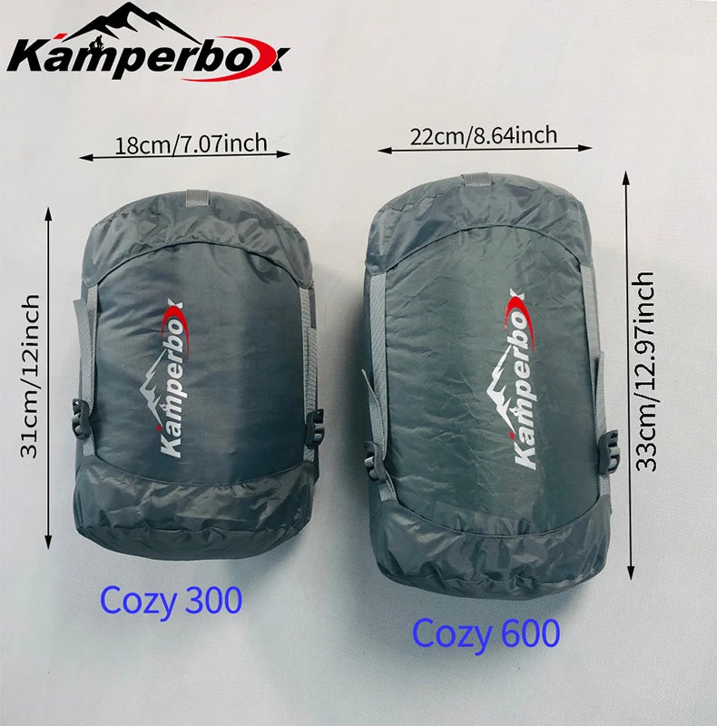 Kamperbox Ultralight Down Sleeping Bag – Warm Winter Camping Sleeping Bag for Backpacking & Outdoor Adventures
