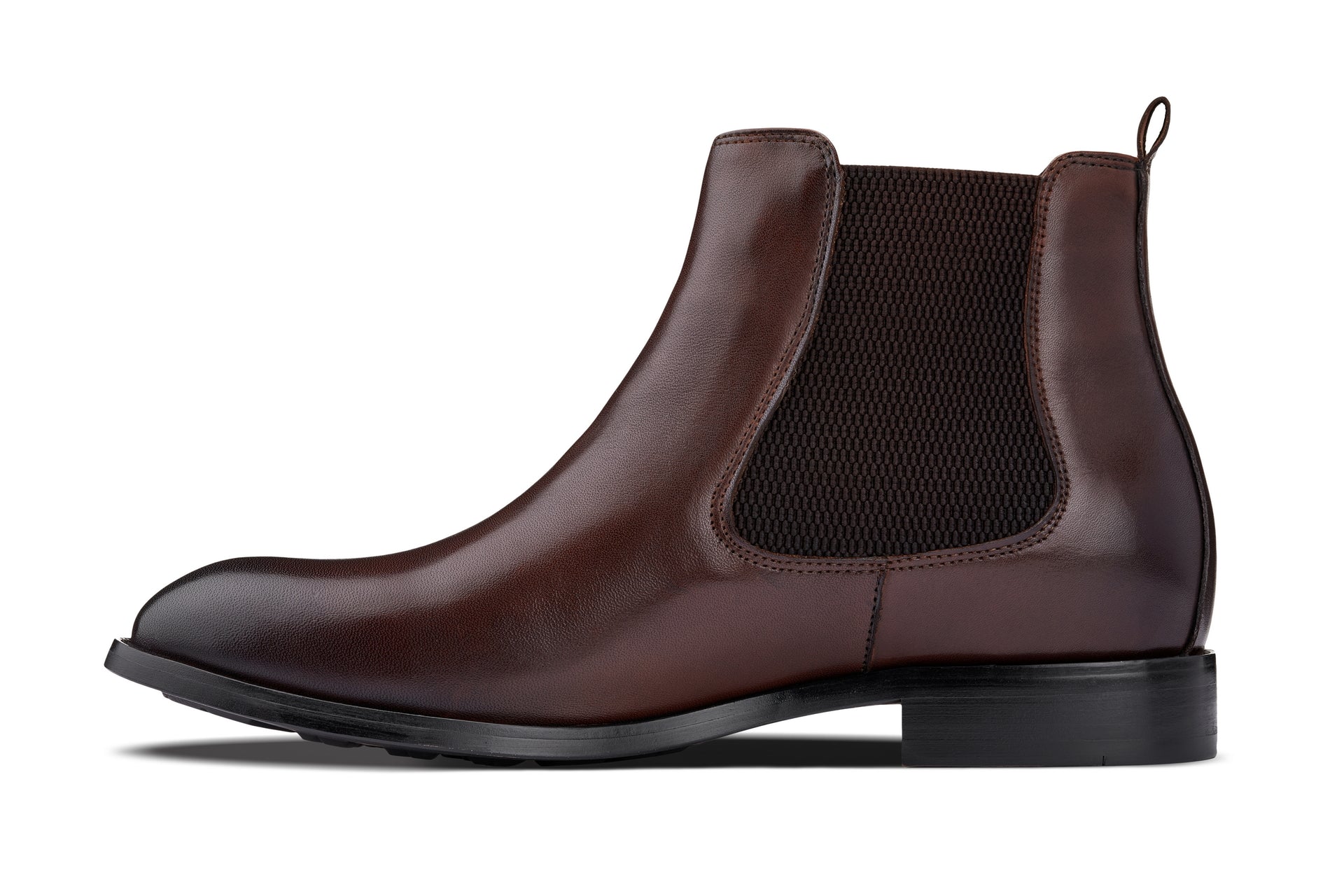 Y72231 - 2.8 Inches Taller (Coffee Brown) - Chelsea Boots
