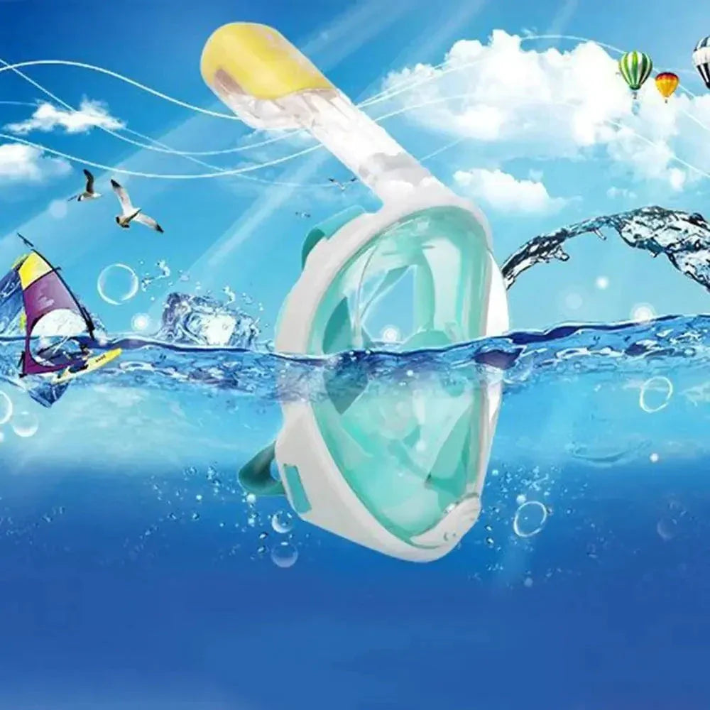 Snorkel Mask - 180° Vision & Anti-Fog Technology for Ultimate Underwater Adventures