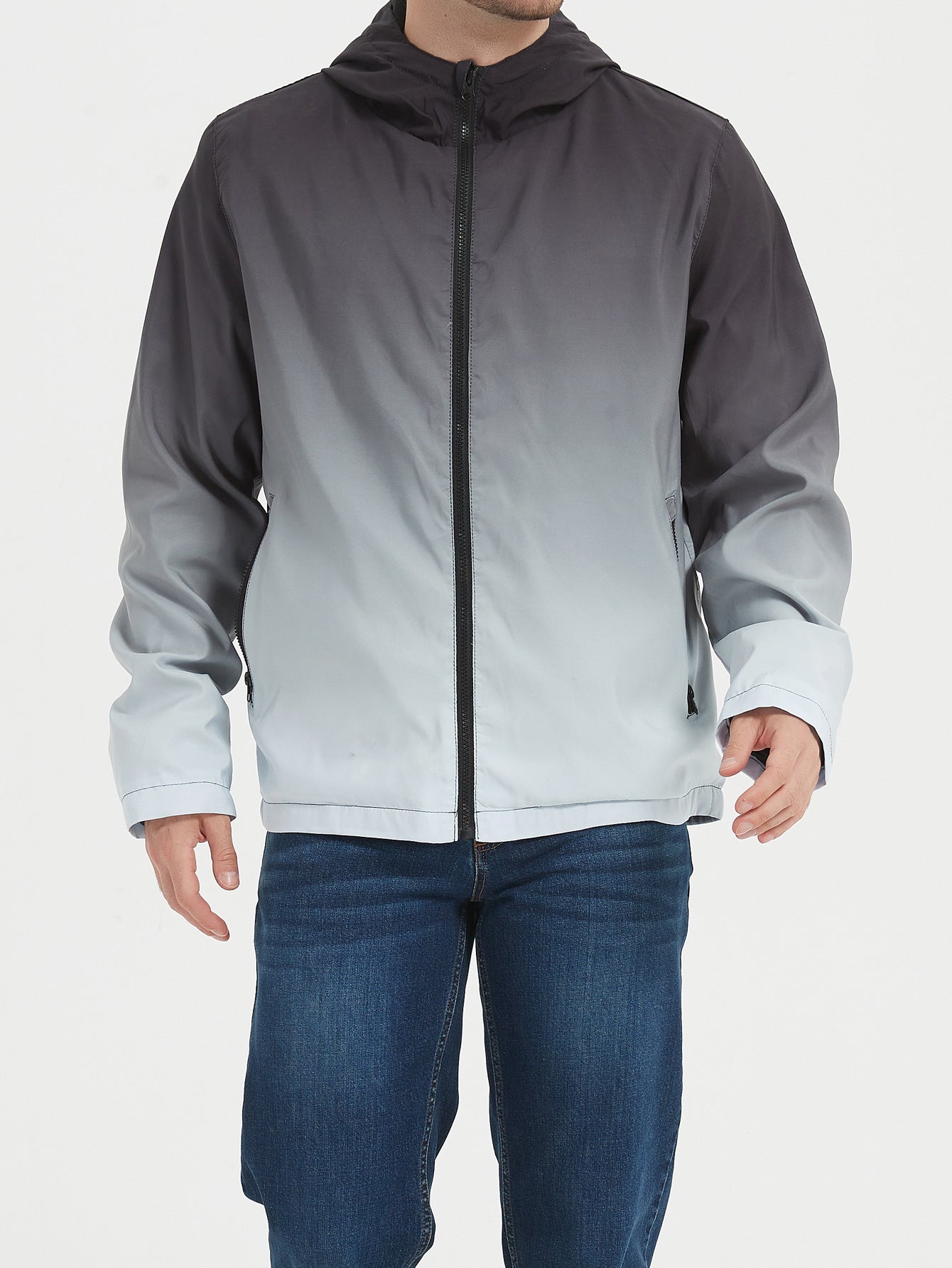 Men’s Hooded Raincoat – Waterproof, Windproof Outdoor Mountaineering Jacket