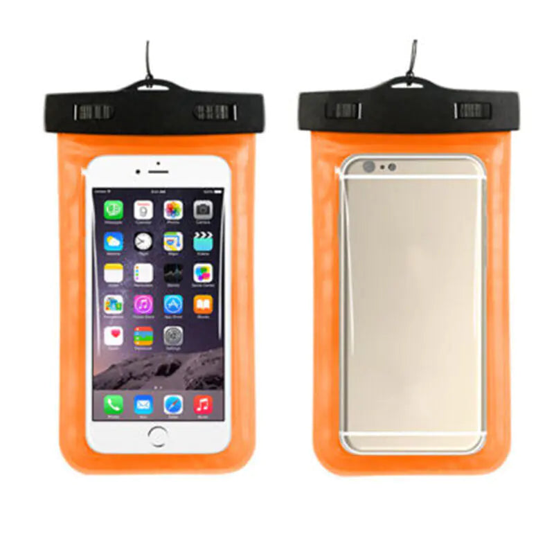 3-Pack Waterproof Floating Phone Pouch – Universal Dry Bag Case for iPhone & Samsung (Beach, Swimming & Water Sports)