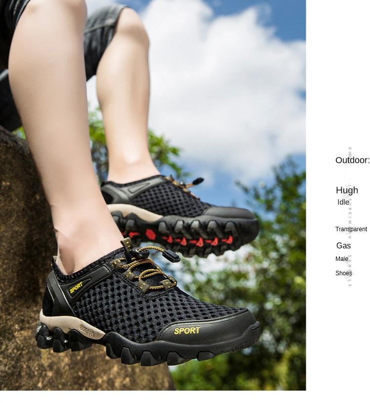 Men’s Quick-Dry Non-Slip Water Shoes – Hiking, Surfing, Outdoor Sports